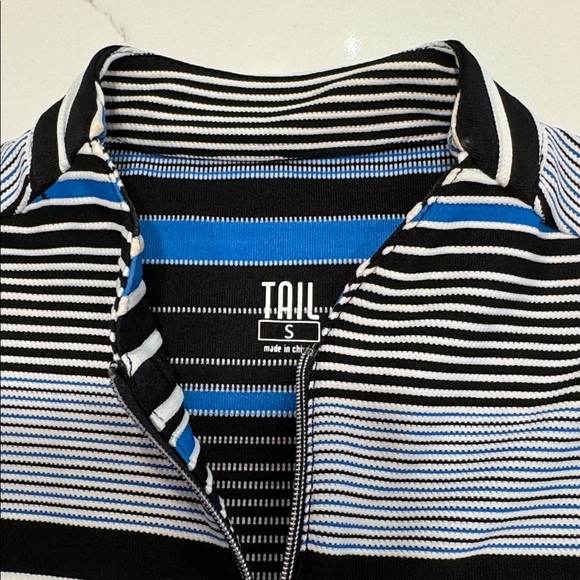 Tail Women's Cindy Sleeveless Golf Top
Striped Sleeveless Top - Blue and Black S - Picture 5 of 9
